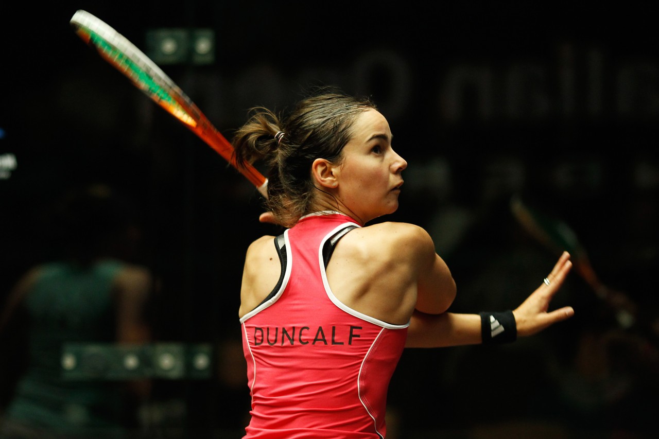 Jenny Duncalf was in Manchester, cheering on Nick Matthew and hoping for a women's event of similar size