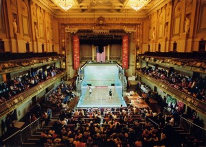 Squash at Boston Symphony Hall