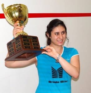 Top seed Nour El Sherbini