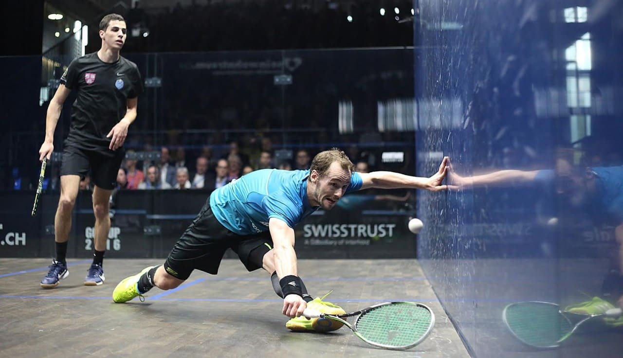 Gregory Gaultier in action in Zurich