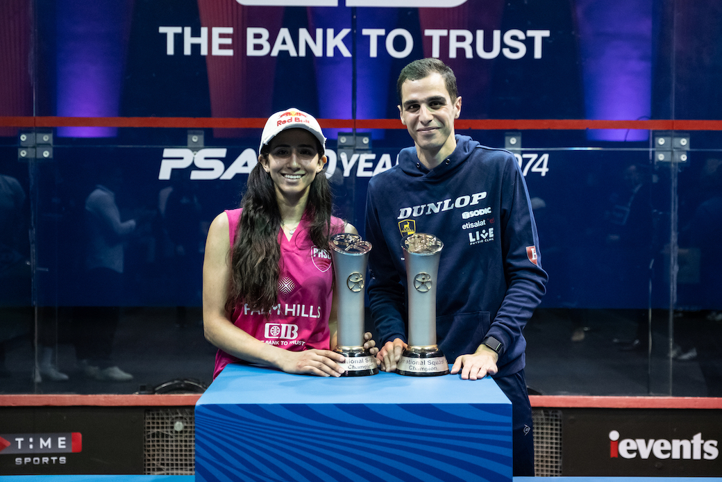 Egypts Nouran Gohar and Ali Farag take El Gouna squash titles