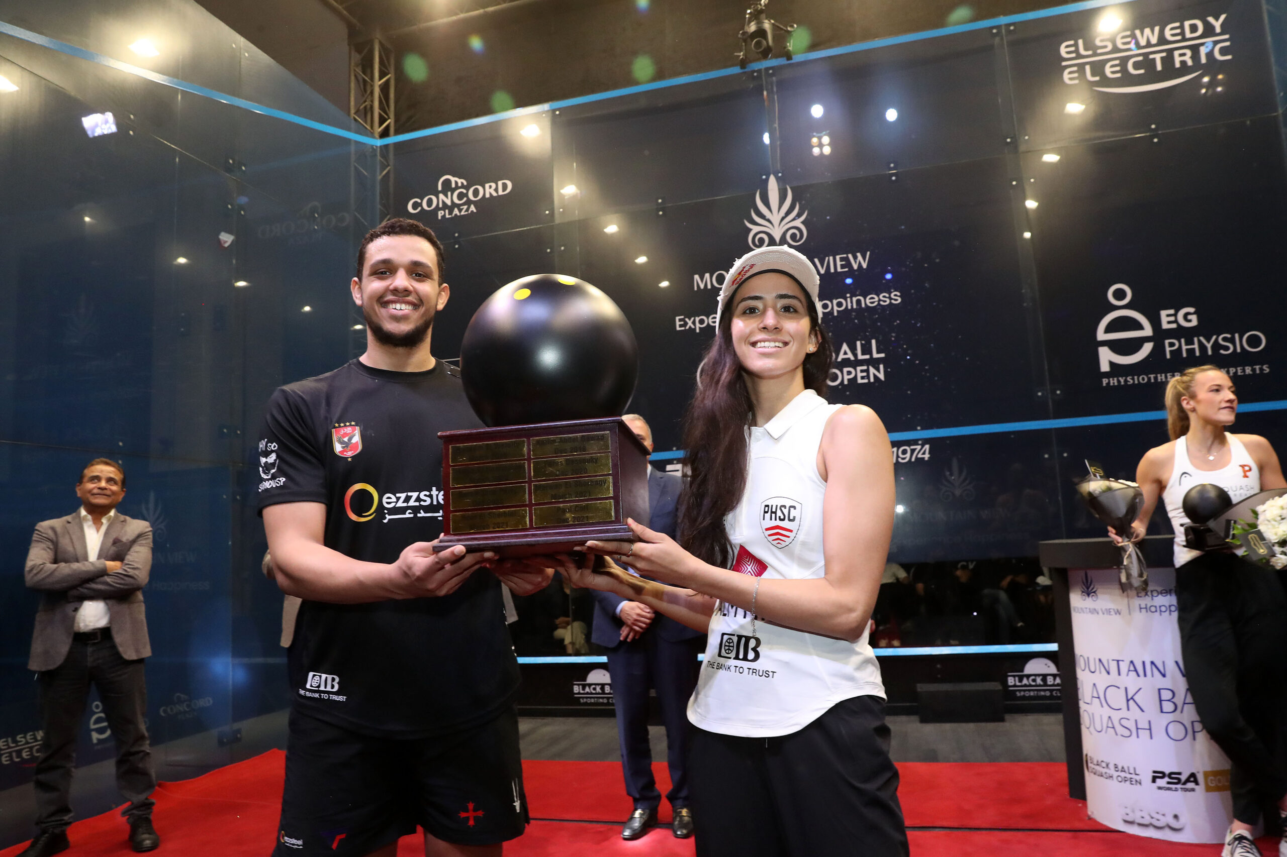 Black Ball Squash Open 2024: Mostafa Asal and Nouran Gohar take titles